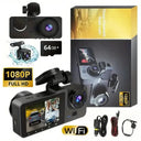 Three-Channel Dash Cam for Safer Driving