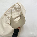 Underarm Tote Bags for Women Luxury Half Moon Hobo Bag