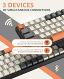Dual-Mode Wireless Keyboard for Gamers