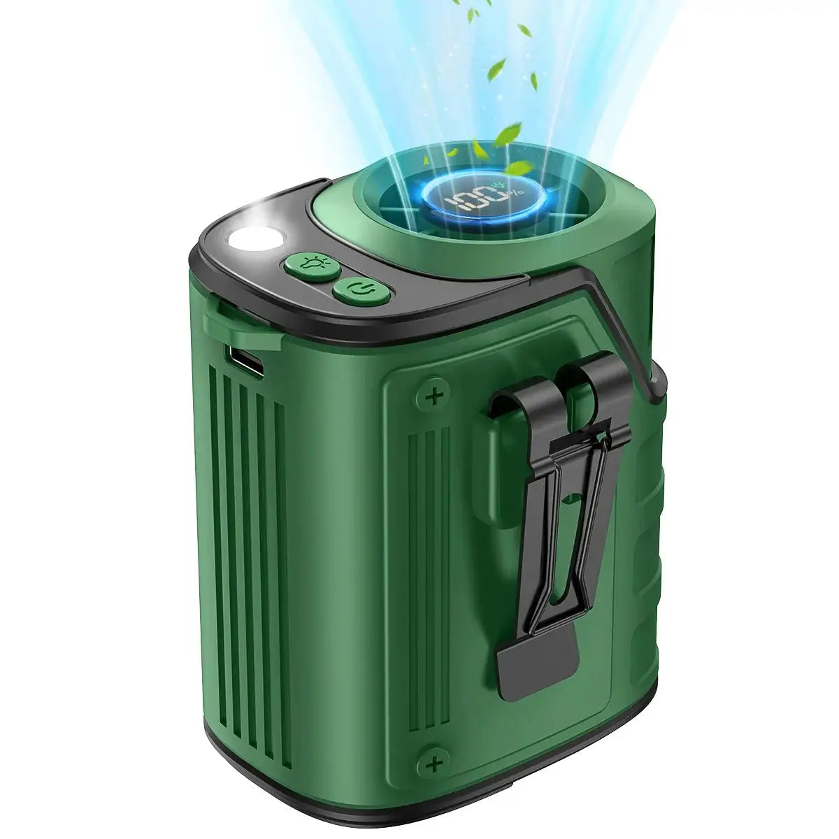 Portable Cooling Fan With Flashlight — product image 11