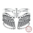 Adjustable Ring Sterling Silver Mermaid