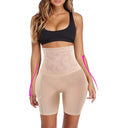 High Waist Padded Butt Lifter Shorts Tummy Control Shapewear
