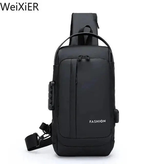 Secure Crossbody Chest Bag for Travel — product view