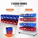 Stackable Plastic Parts Bin Organizer