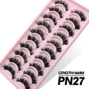 3D Fluffy Wispy False Eyelashes for a Natural Look