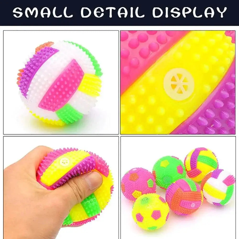 Light Up Dog Ball Interactive Glow in the Dark Toy