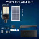 Outdoor Solar Security Flood Light