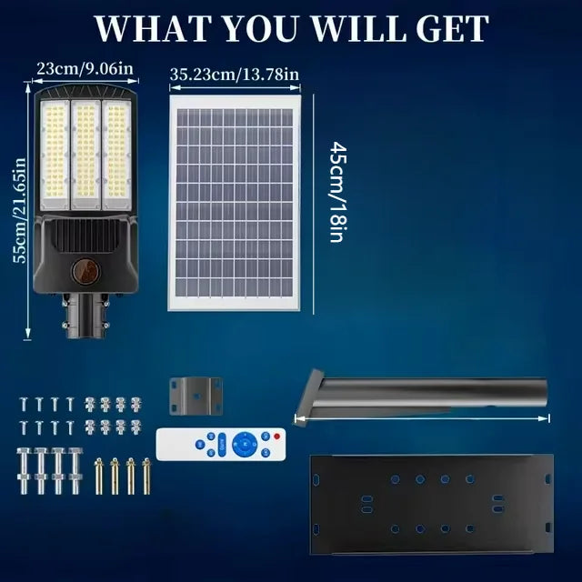 Outdoor Solar Security Flood Light — product view 8