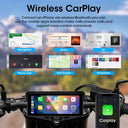 Jansite 8.1 Motorcycle Screen - IP67 Waterproof
