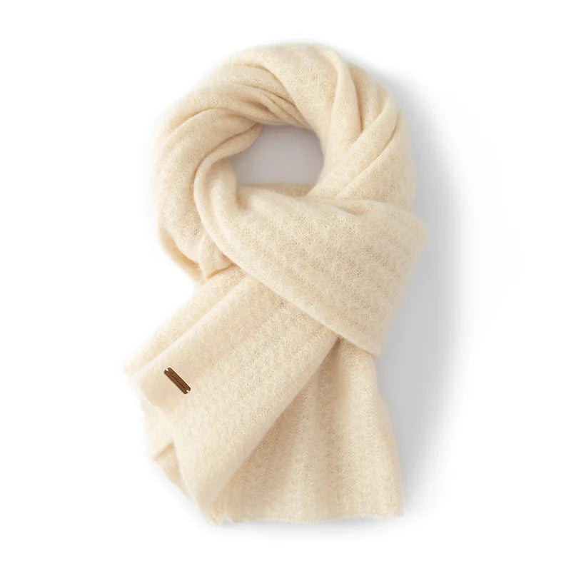 Cashmere Thermal Knit Winter Scarf
