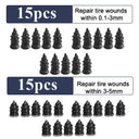 Car Tire Repair Nail Set - Universal Vehicle Puncture Tool