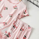 Breathable Pajama Set for Girls Bedtime