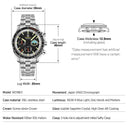 Watchdives Chronograph Sports Watch