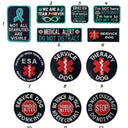 Pet Service Dog Training Security Patch Set - Eco-Friendly Patches