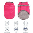 Reflective Jacket for Small Dogs Warmth