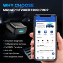 MUCAR BT200 OBD2 Code Reader Scanner