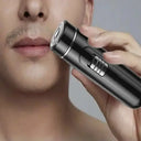 Men Electric Razor - Compact Wet Dry One Touch Cordless