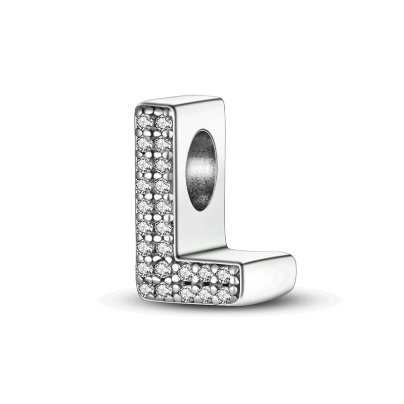 A-z Alphabet Letter Charm Bead