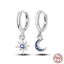 Charm Double Hoop Earrings