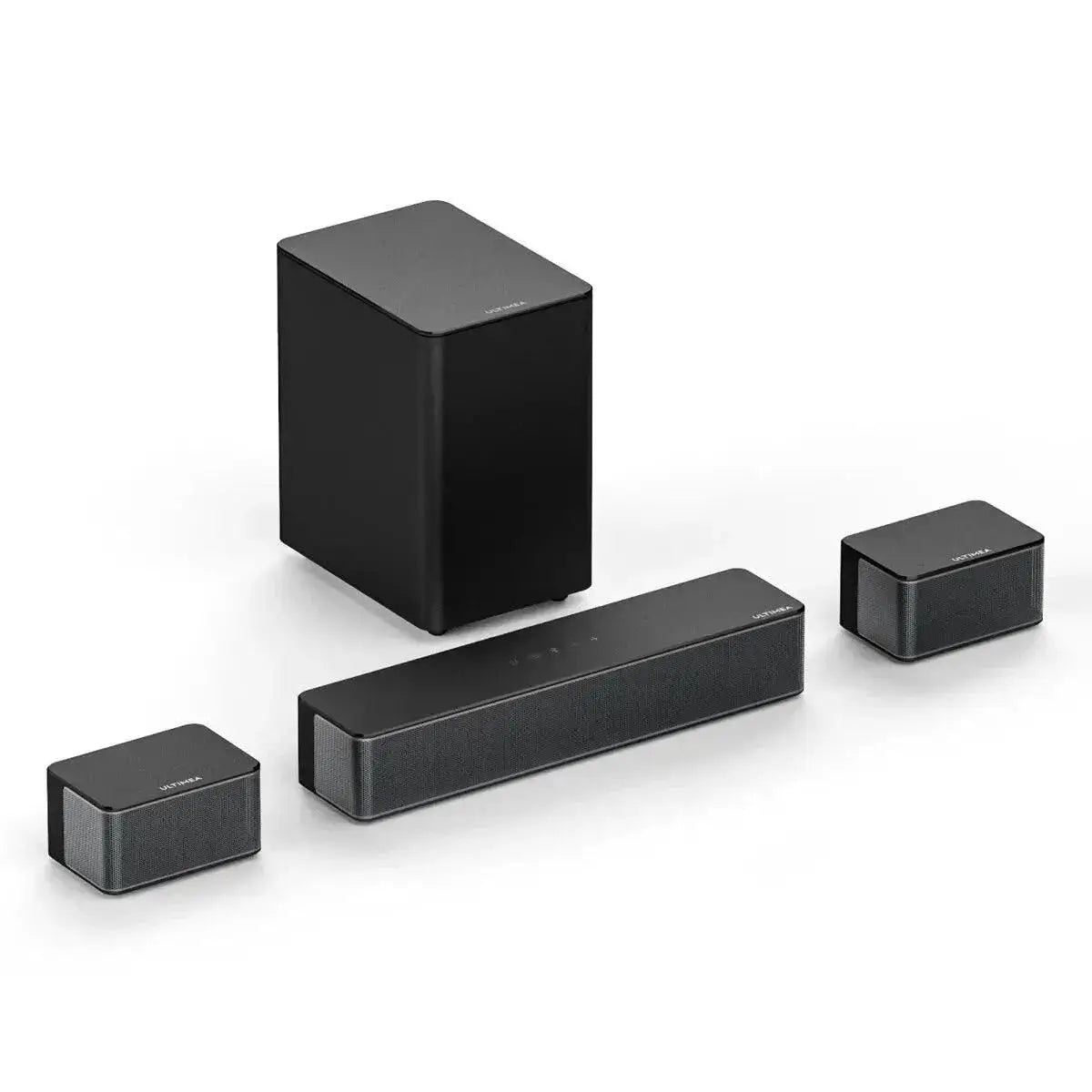 Ultimea 5.1 Surround Soundbar With Subwoofer And Speakers
