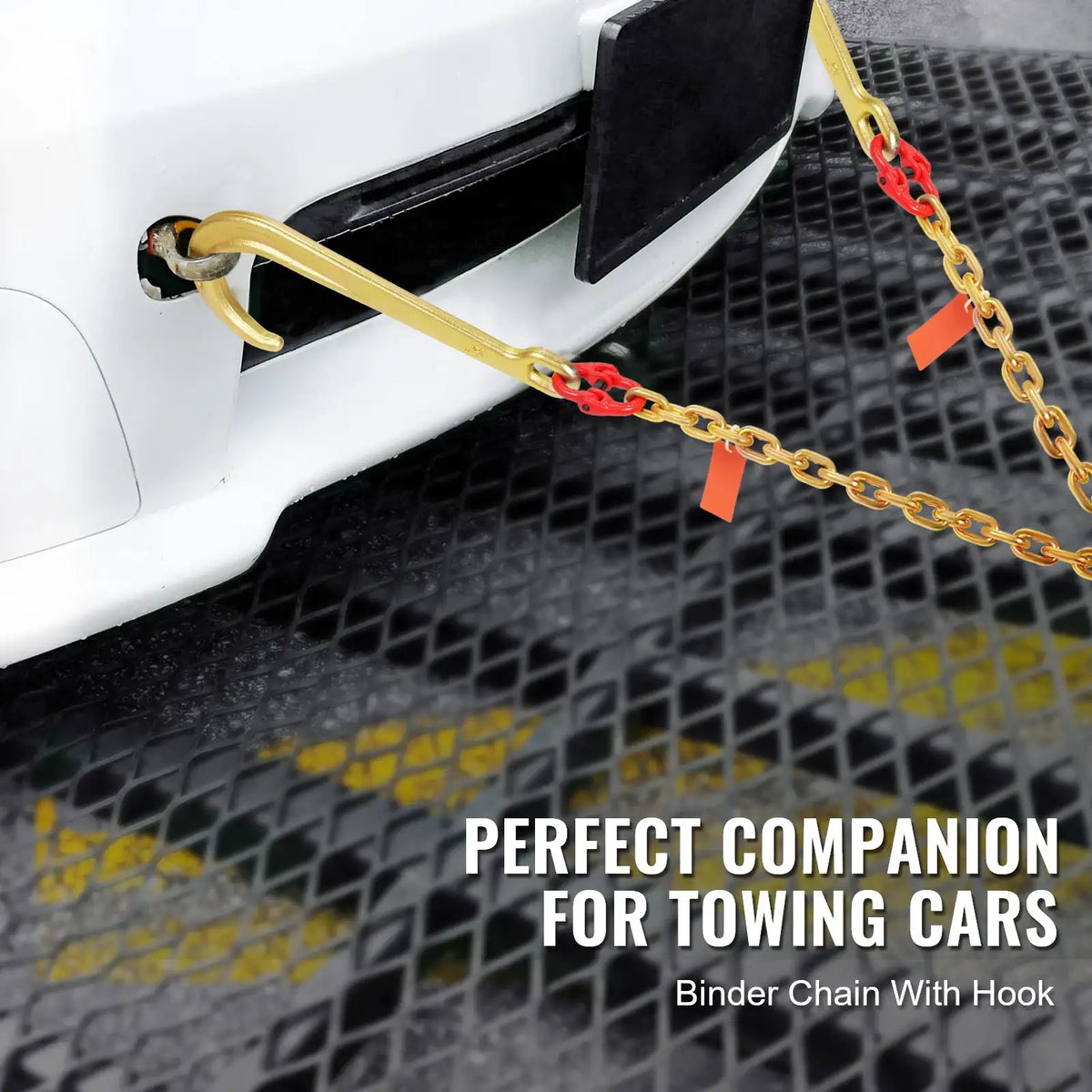 Tow Chain With J And Grab Hook — product image 2