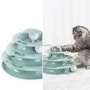 Interactive Cat Toy Tower for Intelligence Training Fun