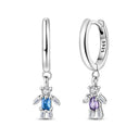 Sterling Silver Chameleon Dragonfly Butterfly