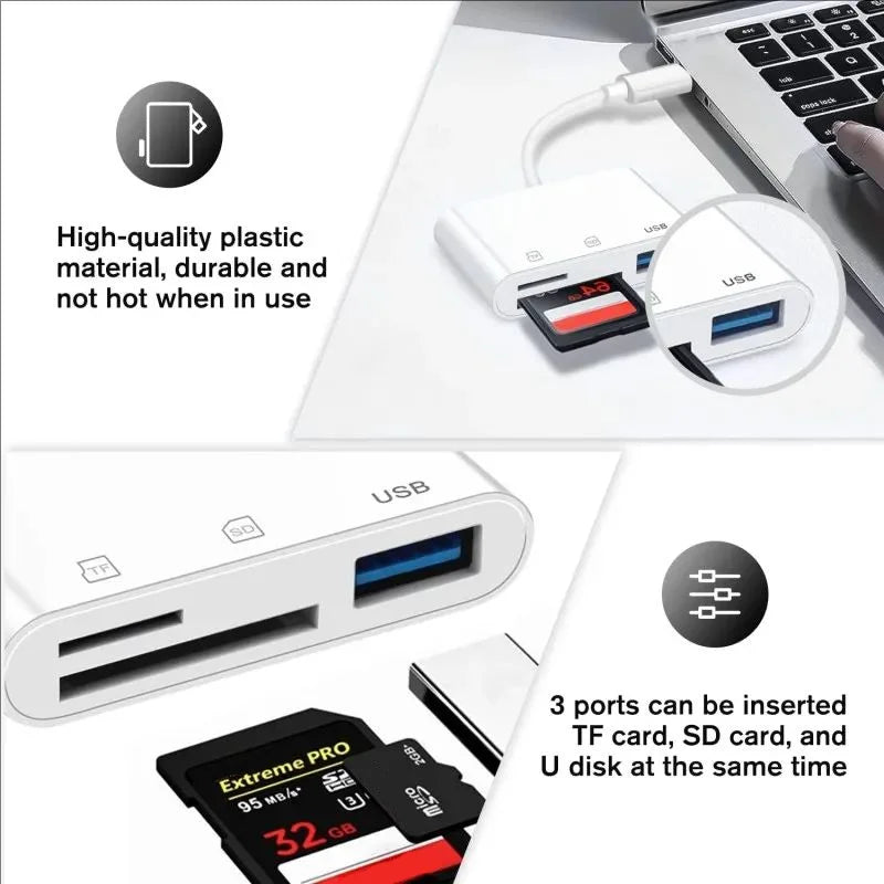 Card Reader for Easy Transfers