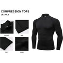 Moisture-Wicking Compression Top for Men