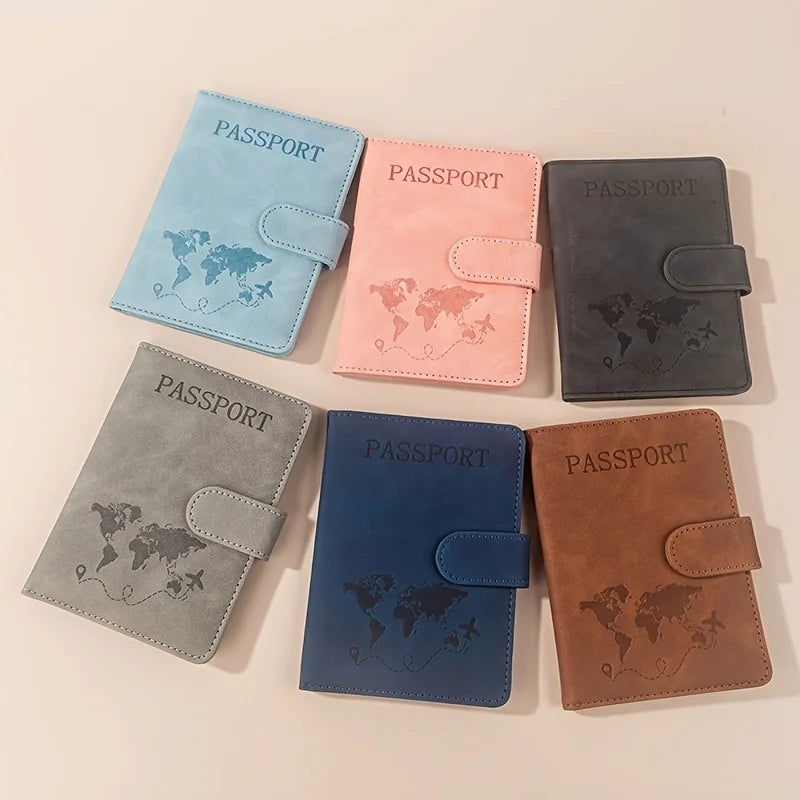 Rfid Blocking Multi-Function Travel Passport