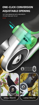 Airaj Pruning Shear Garden Tools Labor Saving Scissors