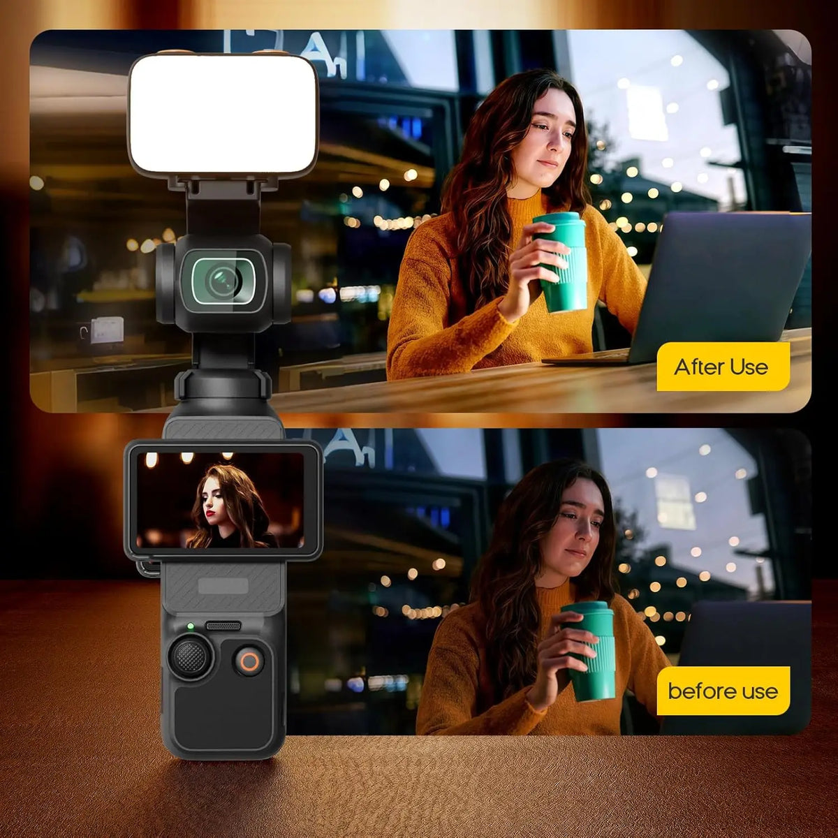 Rechargeable Adjustable Camera Fill Light