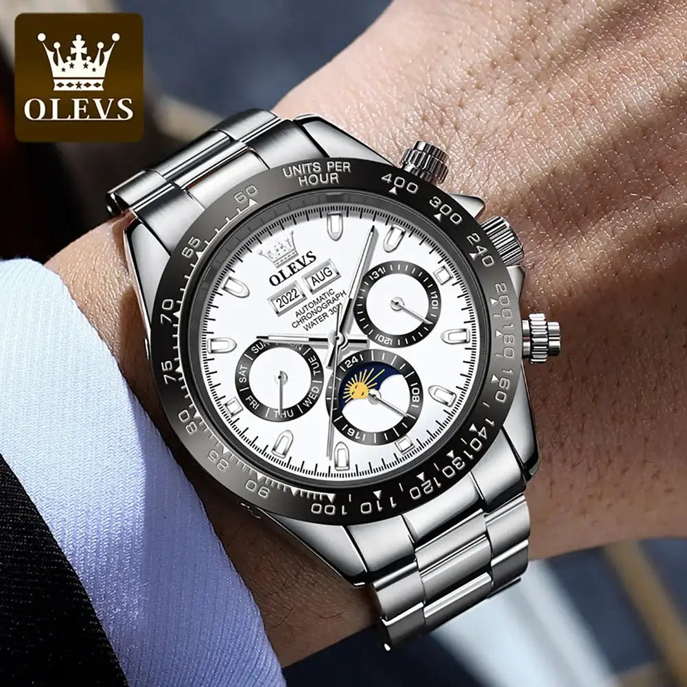 OLEVS Automatic Mens Chronograph