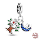 Sterling Silver Sparkling Zircon Star