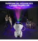 Galaxy Star Astronaut Projector LED Night Light Decor