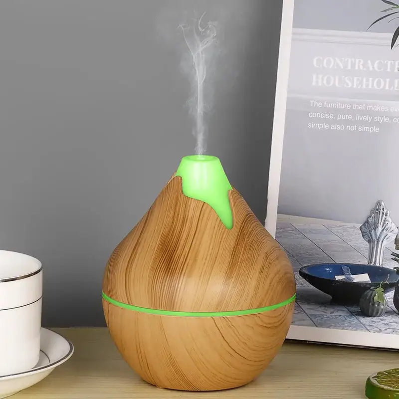 Wood Grain Portable USB Humidifier — product view 11