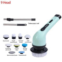 Electric Spin Scrubber with LED Display Ultimate Cleaning Tool
