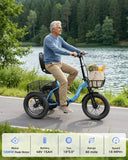 Comfortable Folding Electric Trike Adult