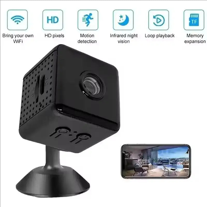 1080p Mini Camera Home Small Wireless Wifi Camera Outdoor Upgraded Baby Pet Motion Detection Security Night Vision Camera