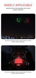 Universal LED Motorcycle Warning Lights 7 Colors Mini USB Drone Strobe Light