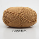 40-50g 4ply Milk Cotton Knitting Yarn For Crochet Craft