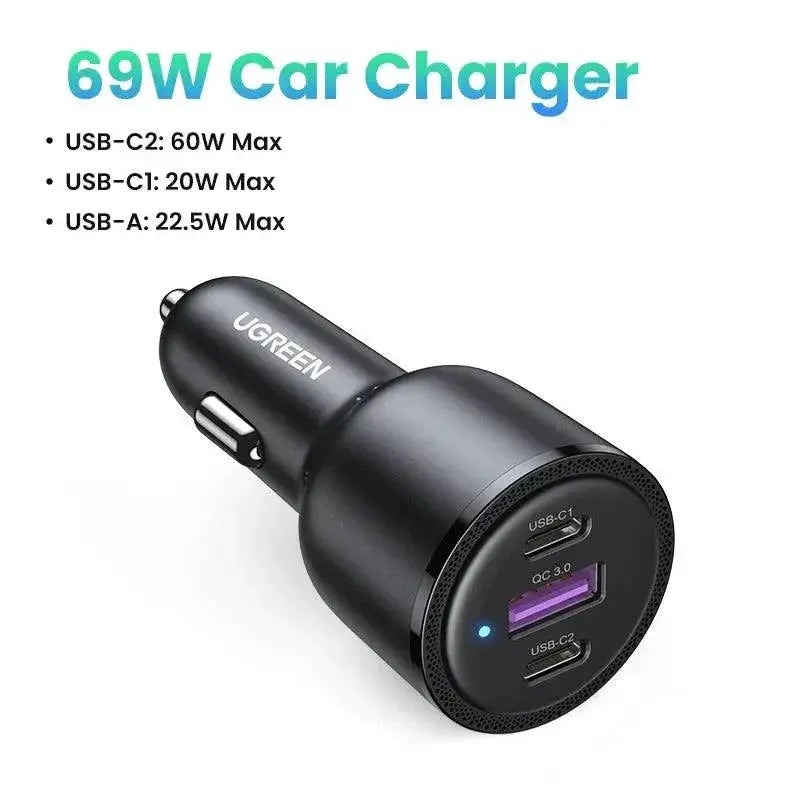 UGREEN USB-C Car Charger for iPhone — product view 9