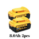 High-Capacity 6000mAh 20V Battery for Tools Upgrade