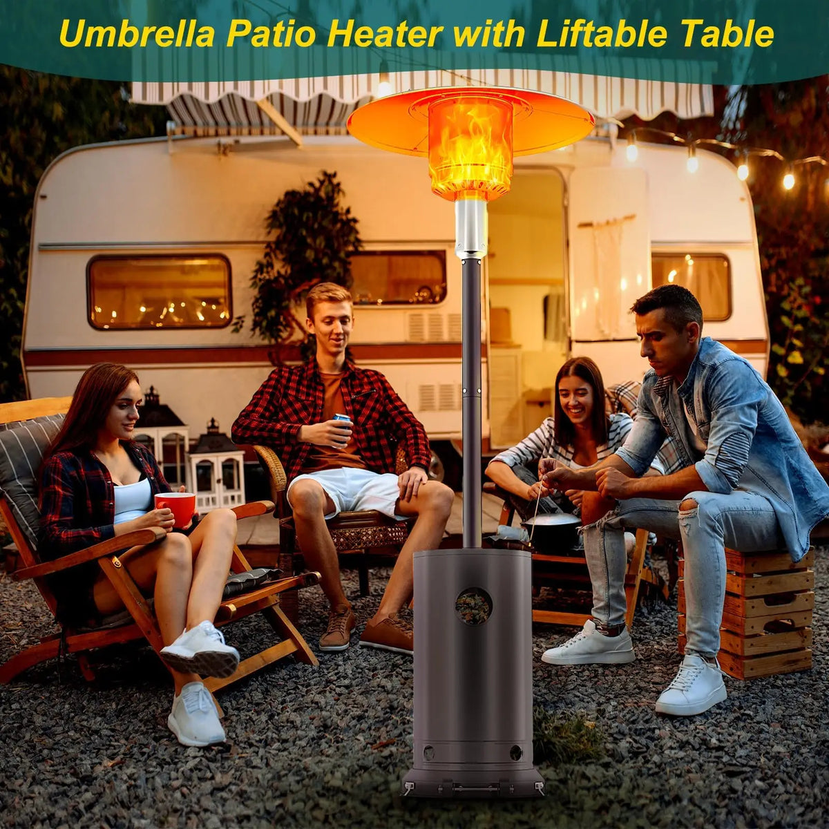Portable Round Room Heater