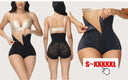 Luxe Lace Body Shaper With Zipper Double Control Shapewear