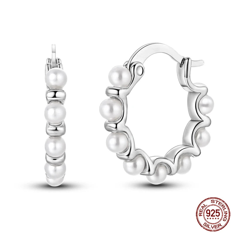 Charm Double Hoop Earrings