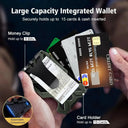 RFID Shielding Metal Wallet for Men
