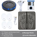 EMS Foot Massager Mat Electric TENS Feet Massager Pad Foldable Massage Mat Muscle Stimulation Fisioterapia Terapia Fisica Salud