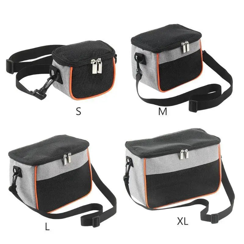 Hamster Bird Travel Carrier With Transparent Mesh Design