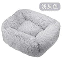 Luxurious Plush Dog Bed for Deep Sleep and Comfort 45x30